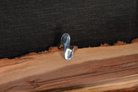 Cargar imagen en el visor de la galería, Ring massiv Glanz 23mm Schleife 925 Sterling Silber
