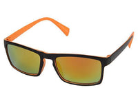 Cargar imagen en el visor de la galería, Sonnenbrille schmal kantig verspiegelt 400 UV zweifarbig pink grün weiß orange blau
