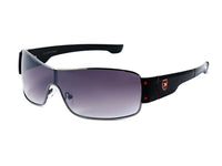 Cargar imagen en el visor de la galería, LOOX Sonnenbrille Pilotenbrille 400UV X-Emblem Monoglas - Modell Bahamas &amp; Ibiza
