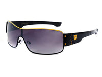 Cargar imagen en el visor de la galería, LOOX Sonnenbrille Pilotenbrille 400UV X-Emblem Monoglas - Modell Bahamas &amp; Ibiza
