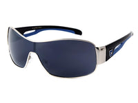 Cargar imagen en el visor de la galería, LOOX Sonnenbrille Doppelbügel 400UV X-Emblem Monoglas - Modell Panama
