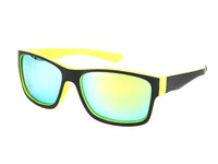 Load image into Gallery viewer, Sonnenbrille Herren verspiegelt 400UV kantig groß
