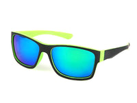 Load image into Gallery viewer, Sonnenbrille Herren verspiegelt 400UV kantig groß
