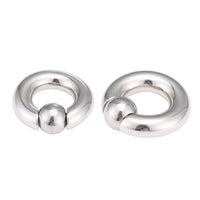 Load image into Gallery viewer, Piercing Ball Closure Ring Klemmkugel Captive Bead Edelstahl
