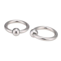 Load image into Gallery viewer, Piercing Ball Closure Ring Klemmkugel Captive Bead Edelstahl

