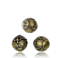 Load image into Gallery viewer, Kugel Bauchnabelpiercing Brass Edelstahl gold
