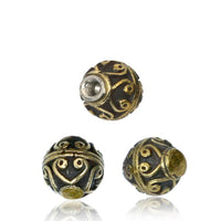 Load image into Gallery viewer, Kugel Bauchnabelpiercing Brass Edelstahl gold
