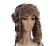 Cargar imagen en el visor de la galería, Fliegermütze Fellmütze Chapka Trappermütze
