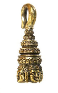 Load image into Gallery viewer, Ohrgewichte Piercing Messing Haken Ohrhänger antik gold 4mm 6mm Calavera Buddha
