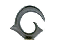Cargar imagen en el visor de la galería, Holz Ohr Hook Piercing Ohrgewicht gold antik dunkel 4mm 10,3g Messing Tropfen
