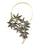 Cargar imagen en el visor de la galería, Piercing Messing Hook Ohrhänger 1.35mm Zweig
