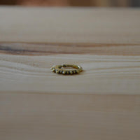 Load image into Gallery viewer, Piercing Ring Messing Labret Tragus Septum Stacheln
