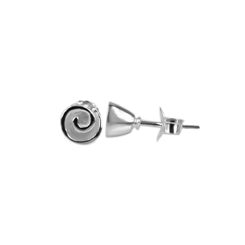 Silberohrstecker 925er Sterling Silber Ohrstecker Damen Schmuck Ohrringe Rose Plastisch Hell Oxidiert