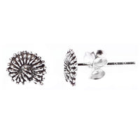 Load image into Gallery viewer, Silberohrstecker Ohrstecker 925er Sterling Silber Unisex Schmuck Ohrringe Muschel Schnecke
