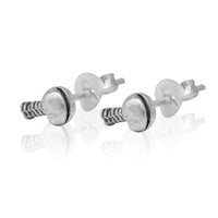 Load image into Gallery viewer, Silberohrstecker Ohrstecker 925er Sterling Silber Schmuck Ohrringe Schrauben
