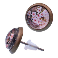 Load image into Gallery viewer, Brass Ohrstecker Stern Sterne bunt Unisex Ohrringe Edelstahl nickelfrei Kommunismus 12 mm
