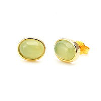 Load image into Gallery viewer, Brass Ohrstecker Stern Sterne bunt Unisex Ohrringe Edelstahl nickelfrei Kommunismus 12 mm
