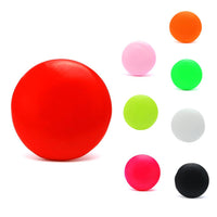 Load image into Gallery viewer, Eight colorful brass star-shaped earrings are arranged on a white background. The largest red earring is on the left, while the smaller, nickelfrei stainless steel studs cluster on the right, evoking a playful, unisex style.
