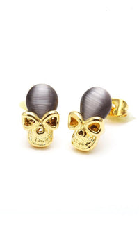 Cargar imagen en el visor de la galería, Brass Ohrstecker Stern Sterne bunt Unisex Ohrringe Edelstahl nickelfrei Kommunismus 12 mm
