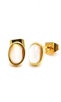 Load image into Gallery viewer, Brass Ohrstecker Stern Sterne bunt Unisex Ohrringe Edelstahl nickelfrei Kommunismus 12 mm
