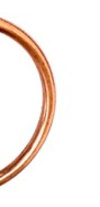 Load image into Gallery viewer, Messing Ohrstecker Stab Kreis antik golden rotgold Bronze Kreis minimalistisch
