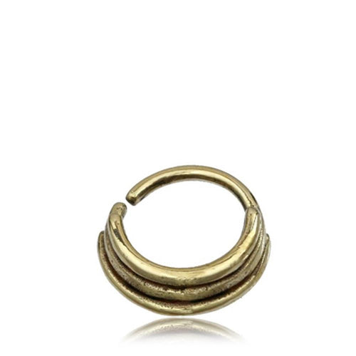 Nostril Piercing Brass Nasenringe Bänder gold