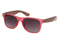 Cargar imagen en el visor de la galería, Sonnenbrille Tweed Optik Unisex Brille dunkel getönt 400 UV  transparent Nerd
