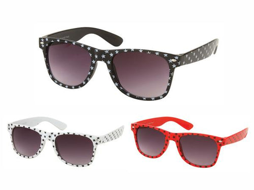 Nerd Star Sunglasses, Unisex, Dark Tinted, 400 UV Protection, Colors