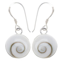 Cargar imagen en el visor de la galería, Shivaauge Silberohrringe plastisch 12 mm rund Ohrringe 925er Silber Shiva Auge Eye Damen Schmuck
