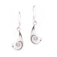 Load image into Gallery viewer, Shivaauge Bogen Silberohrringe Ohrringe Ohrhänger 925er Sterling Silber Damen Schmuck Shiva Auge
