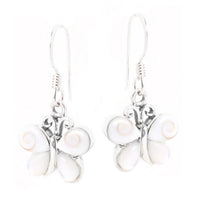 Load image into Gallery viewer, Shivaauge Schmetterling Silberohrringe Ohrringe 925er Sterling Silber Damen Schmuck Shiva Auge
