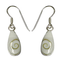 Cargar imagen en el visor de la galería, Shivaauge Silberohrringe Tropfen 6x15mm Ohrringe 925er Sterling Silber Shiva Auge Eye Damen Schmuck
