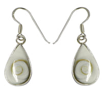 Cargar imagen en el visor de la galería, Shivaauge Silberohrringe Tropfen Ohrringe Ohrhänger 925er Sterling Silber Shiva Auge Eye Damen
