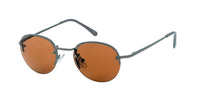 Cargar imagen en el visor de la galería, Sonnenbrille rund 400UV John Lennon Style randlos Metall dünn Steg Knick
