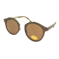 Load image into Gallery viewer, Sonnenbrille rund Vintage 400UV Metalldoppelsteg golden John Lennon Style
