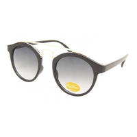 Load image into Gallery viewer, Sonnenbrille rund Vintage 400UV Metalldoppelsteg golden John Lennon Style
