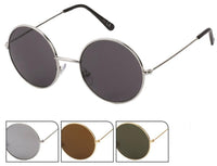 Cargar imagen en el visor de la galería, Sonnenbrille Round Glasses John-Lennon-Style 400 UV Metall

