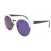 Cargar imagen en el visor de la galería, Sonnenbrille Classic Rocky Retro 400UV flache runde Gläser
