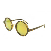 Cargar imagen en el visor de la galería, Sonnenbrille Round Classic Revo Style 400UV verspiegelt Metallbogensteg
