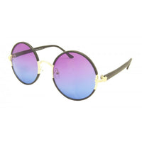 Load image into Gallery viewer, Sonnenbrille 3-in-1 Round Glasses Vintage 400 UV Metall getönt Rahmen variabel
