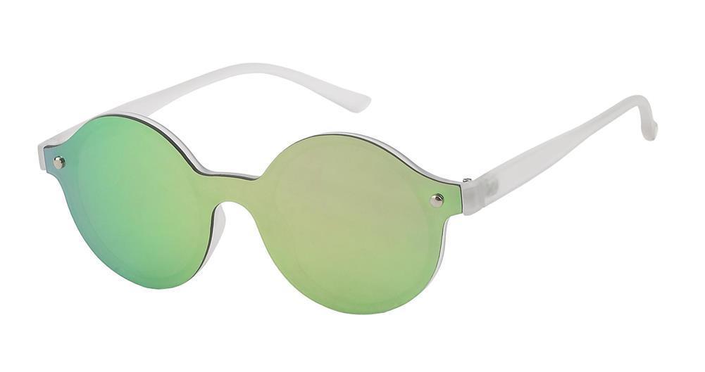 Sonnenbrille Flachglas Round Glasses Retro Panto 100% UV Polycarbonatglas