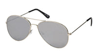Cargar imagen en el visor de la galería, Sonnenbrille Pilotenbrille Retro Style 400 UV Metallbügel verspiegelt
