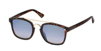 Load image into Gallery viewer, Sonnenbrille Retro 400 UV Metalldoppelsteg Bogensteg Gestell schmal
