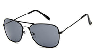 Load image into Gallery viewer, Sonnenbrille Trapez Pilotenbrille 400UV Metallgestell getönt verspiegelt korean
