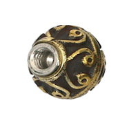 Load image into Gallery viewer, Kugel Bauchnabelpiercing Brass Edelstahl gold
