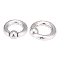 Load image into Gallery viewer, Piercing Ball Closure Ring Klemmkugel Captive Bead Edelstahl
