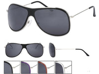 Cargar imagen en el visor de la galería, Sonnenbrille Unisex Pilotenbrille dunkel getönt 400UV Schwarz Lila Rot Weiß
