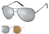 Cargar imagen en el visor de la galería, Sonnenbrille Blumenornamente Pilotenbrille getönt verspiegelt 400UV Pornobrille Fliegerbrille
