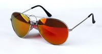 Cargar imagen en el visor de la galería, Sonnenbrille Pilotenbrille verspiegelt bunt Metall Unisex Brille 400 UV
