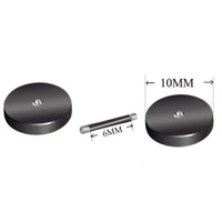 Load image into Gallery viewer, Fake Plug Piercing Edelstahl 10mm Blume des Lebens Viking
